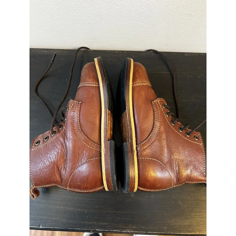 Mikoleon Heirloom Classic Leather Boots Luxe Tan Size Youth Euro 26 US‎ 9.5